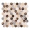 Andova Tiles SAMPLE Amarillo 125 x 125 Natural Stone Honeycomb Mosaic Wall  Floor Tile SAM-ANDAMA101 - alternate 4